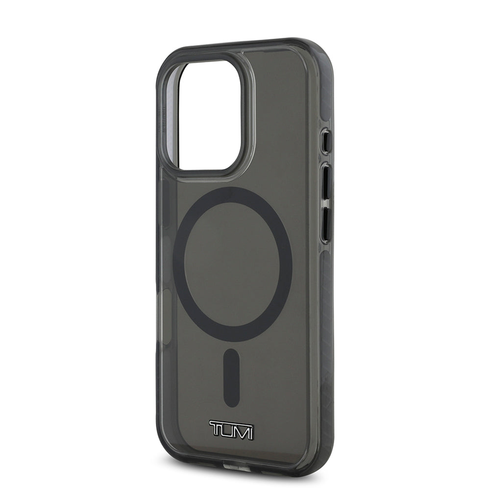 TUMI iPhone 16 Pro Orjinal Lisanslı M-safe Şarj Özellikli Airbagli Transparan Kılıf TUMI iPhone 16 Pro Orjinal Lisanslı M-safe Şarj Özellikli Airbagli Transparan Kılıf
